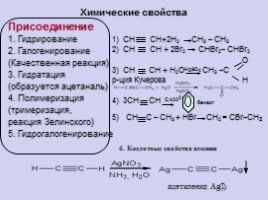 Химия 10 класс «Алкины», слайд 14