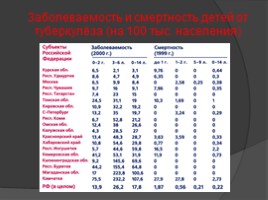 Туберкулёз в России, слайд 13