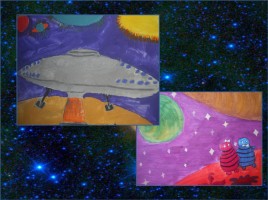 Рисунки о космосе, слайд 11