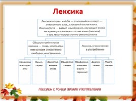Русский язык 6 класс «Лексика» (урок повторение в начале года), слайд 11