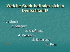 Was wisst IHR über Deutschland?, слайд 10