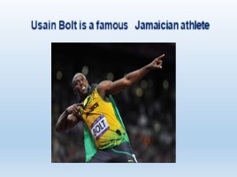 Sport, Olympic Games, Usain Bolt для 7 класса, слайд 9