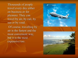 Why people travel, слайд 4