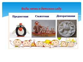 Виды, способы и техника лепки в детском саду, слайд 7