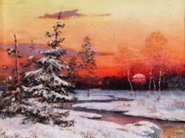 Зима в картинах русских художников, слайд 13