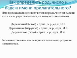 Имя прилагательное. Повторяем, что знаем (4 класс), слайд 8