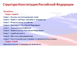 Главная книга государства Конституции Российской Федерации - 25 лет!, слайд 12