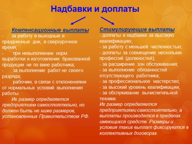 Презентация Формы и системы оплаты труда