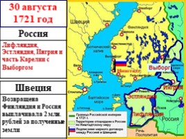 Великая Северная война 1700-1721 гг. (8 класс), слайд 110