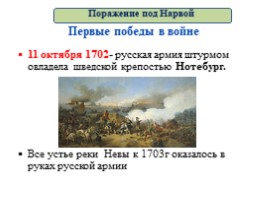 Великая Северная война 1700-1721 гг. (8 класс), слайд 32