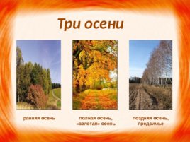 Календарь природы: Осень, слайд 3