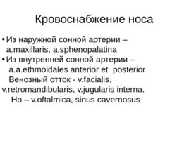 Анатомия, физиология носа, слайд 8