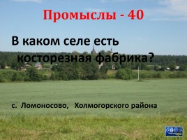 Своя игра «Архангельская область», слайд 49