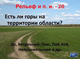 Своя игра «Архангельская область», слайд 9
