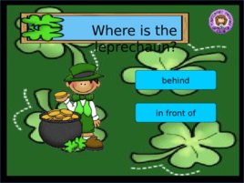 St Patrick s Day Prepositions, слайд 3