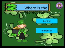 St Patrick s Day Prepositions, слайд 5