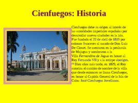 Republca de Cuba Cienfuegos y Santiago de Cuba, слайд 11