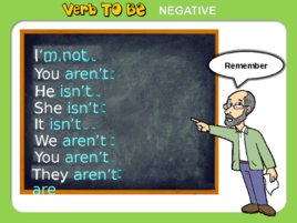 Verb to be ppt flashcards fun activities games grammar guides, слайд 14