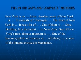 The USA - Welcome to New York, слайд 21