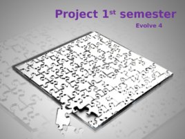 Project 1 st semester, слайд 1