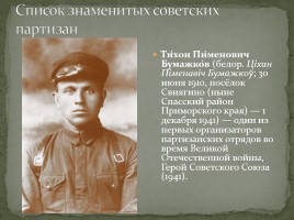 Партизанское движение в годы Великой Отечественной войны, слайд 8