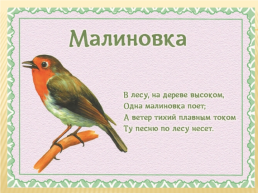 Детям о перелетных птицах в стихах и картинках, слайд 10