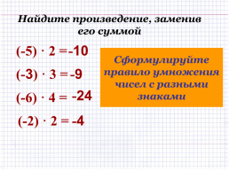 Прочитайте равенство и найдите ошибку. I-7i=7. I0i=0. I6,2i= - 6,2. I0,5i=0,5. Упростите запись. 3+3+3+3. 7+7+7. А+а+а+а+а, слайд 6