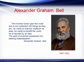 Alexander Graham Bell, слайд 1