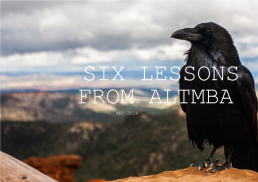 Six lessons from altmba may, слайд 1