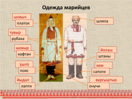 Марийский национальный костюм, слайд 4