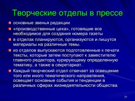 Учреждение и редакция газеты, слайд 23