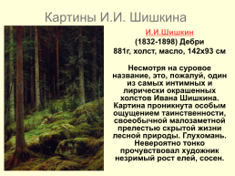 Картины Ивана Ивановича Шишкина 1832-1898, слайд 6
