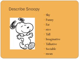 Quiz «It’s the Great Pumpkin, Charlie Brown!», слайд 4