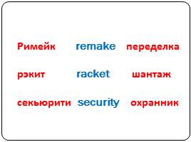 Вхождение англоязычных слов в современный русский язык, слайд 14