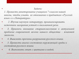 Взаимосвязь русского языка и экологии, слайд 3