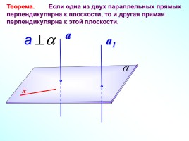 Перпендикулярность прямой и плоскости, слайд 15