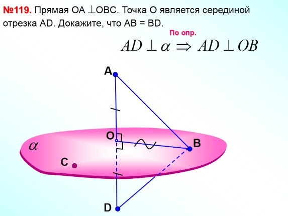 Презентация «Перпендикулярность прямой и плоскости»