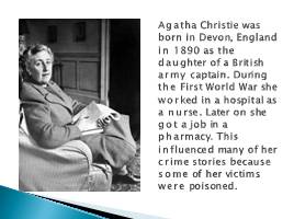 Agatha Christie, слайд 3