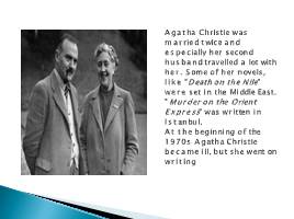 Agatha Christie, слайд 9