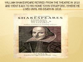 William Shakespeare, слайд 12