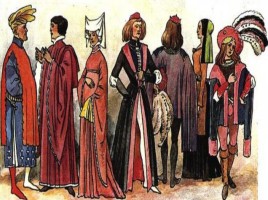 Готический стиль в одежде Средневековья, слайд 38