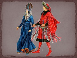 Готический стиль в одежде Средневековья, слайд 50