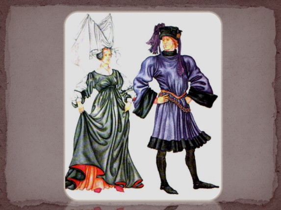 Презентация «Готический стиль в одежде Средневековья»