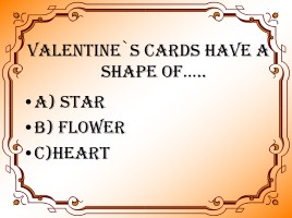 Test «Valentine&apos;s Day», слайд 5