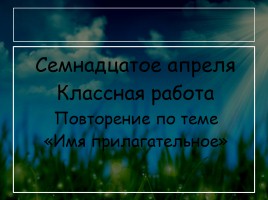 Повторение по теме «Имя прилагательное», слайд 4