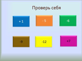 Сложение чисел с разными знаками, слайд 7