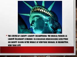 Statue of Liberty, слайд 2