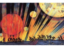 Сочинение-описание по картине К.Ф. Юона «Новая планета», слайд 22
