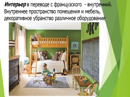 Урок СБО 11 класс «Дизайн интерьера детской комнаты», слайд 2