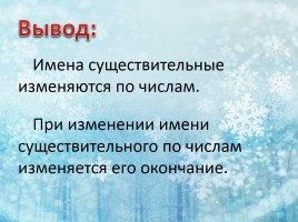 Русский язык 3 класс «Зима», слайд 16